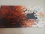 SCHILDERIJ 80CM OP 40CM PIANO, Antiek en Kunst, Ophalen of Verzenden