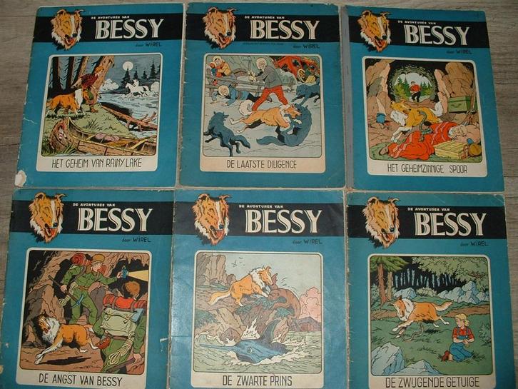 strips van bessy ongekleurd jaren '50 en '60, Boeken, Stripverhalen, Meerdere stripboeken, Ophalen of Verzenden