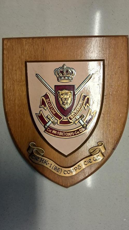 BELGIQUE - ABL - CREST TRANSMISSIONS, Verzamelen, Militaria | Algemeen, Landmacht, Embleem of Badge, Ophalen of Verzenden