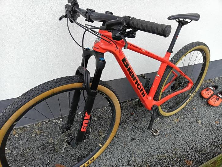 BIANCHI CARBON, Fietsen en Brommers, Fietsen | Mountainbikes en ATB, Zo goed als nieuw, Heren, Overige merken, Hardtail, Ophalen