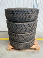 4 x band + 4 x velg 315/80R22,5, Auto-onderdelen, Vrachtwagen-onderdelen, Gebruikt, Overige merken, Overige Auto-onderdelen