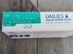 90 Lentilles Dailies AquaComfort PLUS -2.50, Ophalen of Verzenden, Zo goed als nieuw
