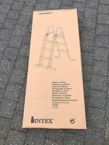 Zwembadladder intex nieuw, Ophalen, Nieuw, Ladder