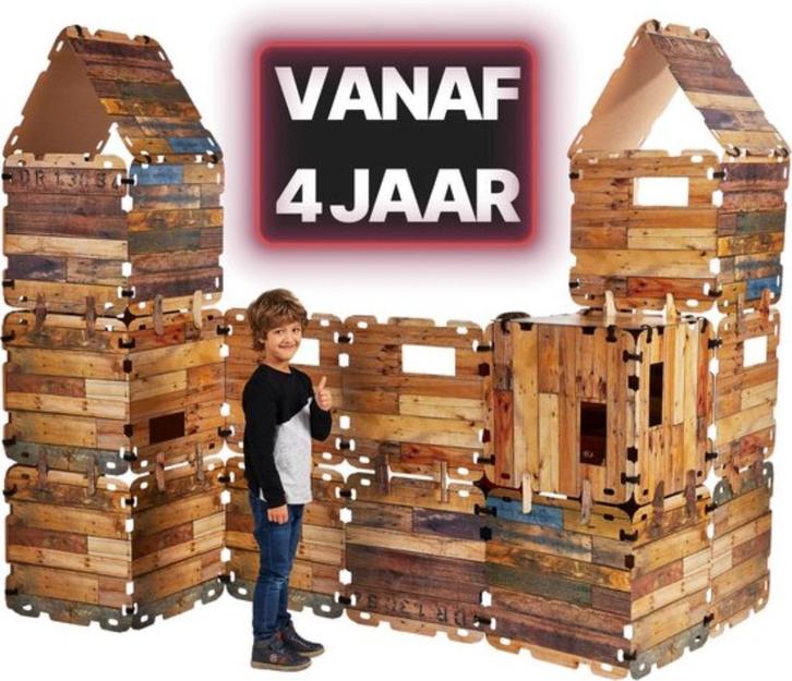 Fantasy Forts Mega Set - Speelhuisje, Kinderen en Baby's, Speelgoed | Speeltenten, Gebruikt, Ophalen