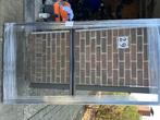 Aluminium muggedeur, Doe-het-zelf en Bouw, Overige typen, 150 tot 225 cm, Ophalen, 75 tot 150 cm
