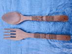 Houten bestek Decoratie, Huis en Inrichting, Ophalen of Verzenden, Zo goed als nieuw, Hout