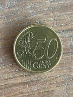 Zeldzame euromunt 50 cent uit 2002, Ophalen, Italië, 50 cent, Losse munt
