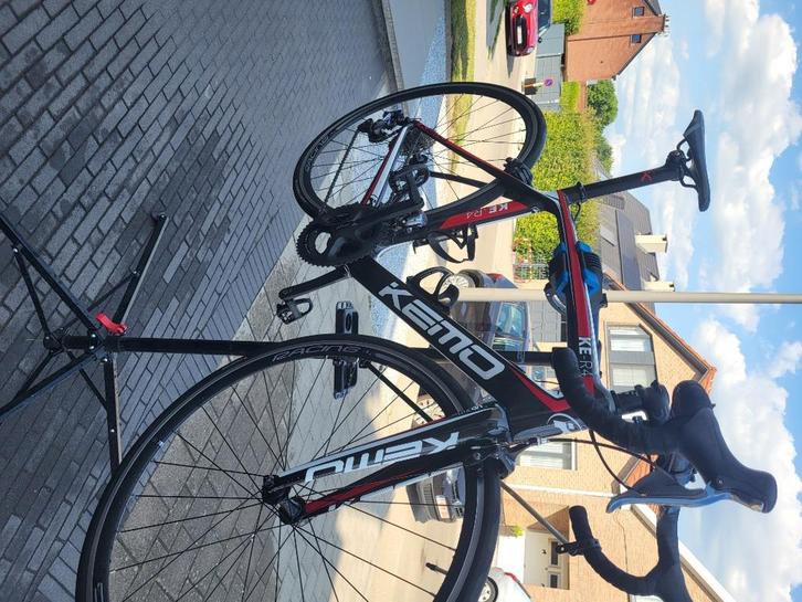 Carbon racefiets, Fietsen en Brommers, Fietsen | Racefietsen, Gebruikt, Heren, Overige merken, Carbon, Ophalen