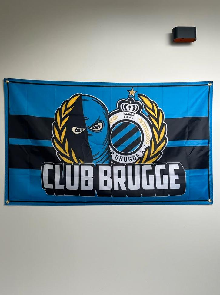 Club Brugge Vlag, Sport en Fitness, Voetbal, Nieuw, Ophalen of Verzenden