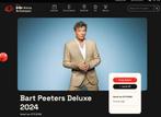 Tickets Bart Peeters Deluxe 2024 - woe 27/11 20u Lotto Arena, Twee personen, November, Pop