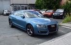 AUDI A5 2.0 TFSI AUTO/LEER/XENON, Auto's, Audi, Automaat, Euro 5, Blauw, Leder