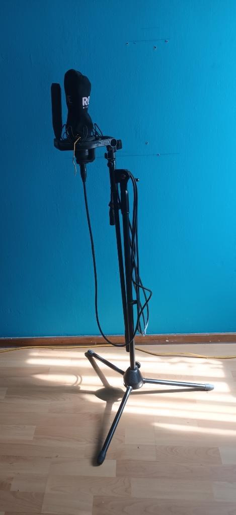 Semiprofessionele microfoon RØDE NT1 + statief + SMR, Muziek en Instrumenten, Microfoons, Zo goed als nieuw, Ophalen of Verzenden