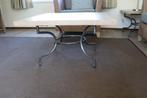 Stevige salontafel 80x80cm, Ophalen, 50 tot 100 cm, Vierkant, 50 tot 100 cm