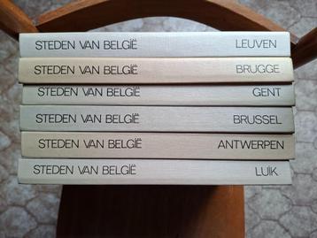 boekenreeks "steden van België" beschikbaar voor biedingen