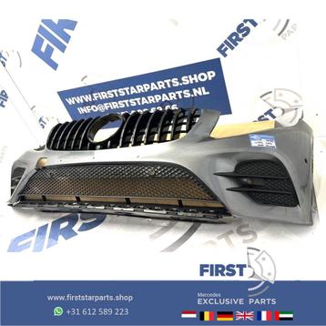 W253 C253 AMG BUMPER GRIJS + GT GRIL PRE-FACELIFT VOORBUMPER beschikbaar voor biedingen