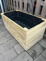 Plantenbakken in geimpregneerd hout, Ophalen, Nieuw, Hout, Tuin