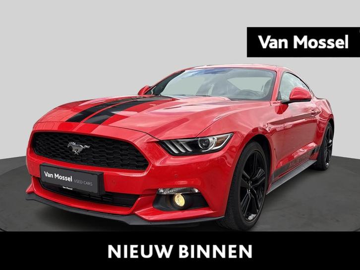Ford Mustang 2.3i EcoBoost Blue Edition | Lage KM-stand, Auto's, Ford, Bedrijf, Te koop, Mustang, Airconditioning, Alarm, Climate control