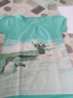 STONES and BONES t shirt maat 152, Kinderen en Baby's, Kinderkleding | Maat 152, Meisje, Ophalen of Verzenden, Zo goed als nieuw