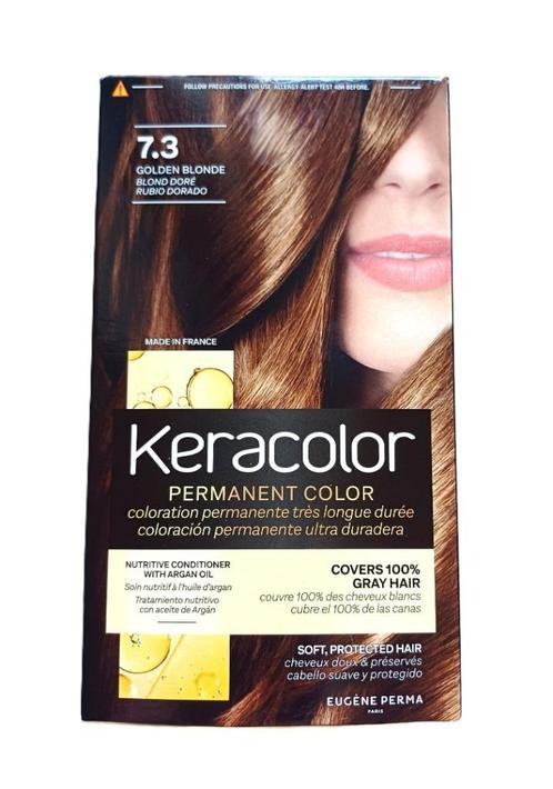Haarverf Keracolor Golden blond, Handtassen en Accessoires, Uiterlijk | Haarverzorging, Nieuw, Ophalen of Verzenden