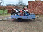 raclet geremde motortrailer motoaanhangwagen 2 motoren, Enlèvement, Utilisé