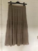 Licht kakikleurige lange rok, Terre Bleue, 38, L=39 cm, Kleding | Dames, Rokken, Maat 38/40 (M), Terre Bleue, Ophalen of Verzenden