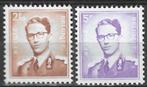 Belgie 1957 - Yvert/OBP 1028-1029 - Koning Boudewijn (PF), Timbres & Monnaies, Timbres | Europe | Belgique, Neuf, Chefs d'Etat