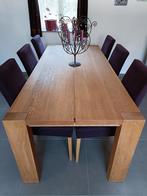 Magnifique table moderne en chêne massif, Ophalen, Eikenhout