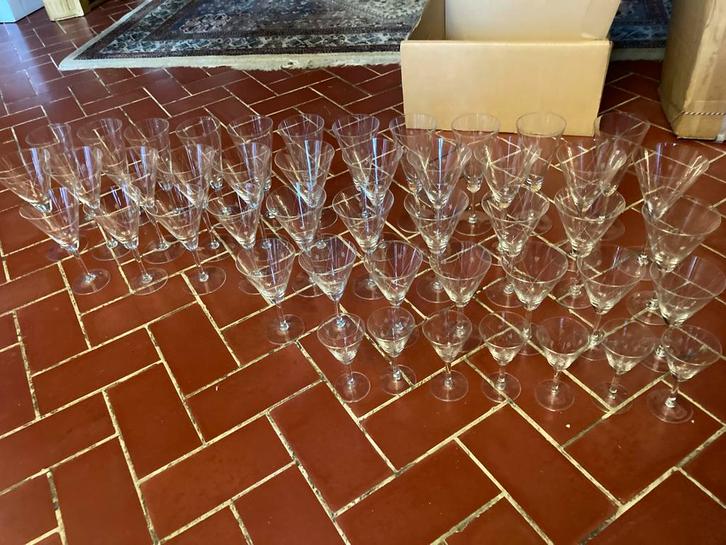 Vintage glasservies, Antiek en Kunst, Antiek | Glaswerk en Kristal, Ophalen