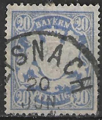 Bayern 1888/1904 - Yvert 64 - Stadswapen in relief (ST) beschikbaar voor biedingen