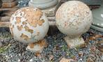 Set van 2 deco bollen op voet, Tuin en Terras, Tuinbeelden, Ophalen