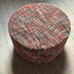 Poef in stof, Ophalen, Stof