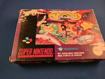 SNES - Battletoads in Battlemaniacs (CIB) beschikbaar voor biedingen