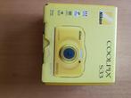 Nikon coolpix s33, Audio, Tv en Foto, Fotocamera's Digitaal, Ophalen, Compact, Zo goed als nieuw, Nikon