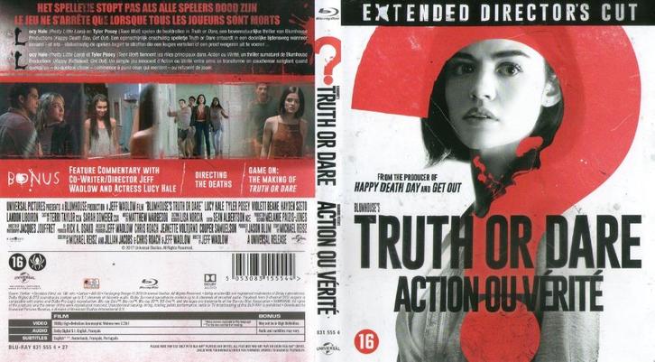 action ou verite (blu-ray) neuf, CD & DVD, Blu-ray, Comme neuf, Horreur, Enlèvement ou Envoi