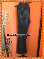 Jeans maat 31.  Rock&republic, Vêtements | Femmes, Comme neuf, Bleu, W30 - W32 (confection 38/40), Enlèvement ou Envoi