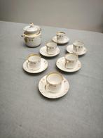 Elegant ensemble de tasses à café et sucrier, Antiquités & Art, Enlèvement