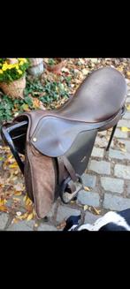 Selle mixte brune 18'', Dieren en Toebehoren, Paarden en Pony's | Zadels, Ophalen, Gebruikt, Recreatie