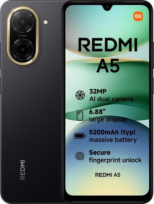 Xiaomi Redmi A5 Nieuw, Telecommunicatie, Mobiele telefoons | Overige merken, Nieuw, Ophalen of Verzenden