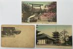 Japan drie oude postkaarten, Ophalen of Verzenden, Ongelopen, Overige thema's