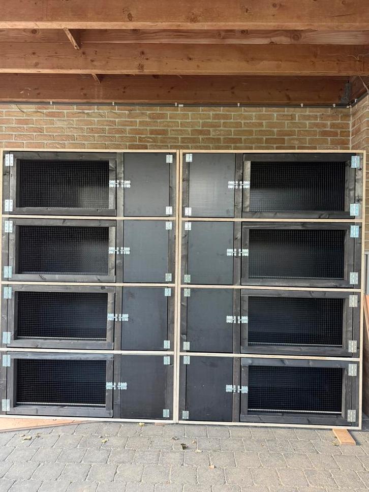 Konijnenhok, konijnenflat, alles op maat, Dieren en Toebehoren, Knaagdieren en Konijnen | Hokken en Kooien, Nieuw, Kooi, 90 cm of meer