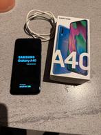 Samsung galaxy A40 blauw, Telecommunicatie, Mobiele telefoons | Samsung, Blauw, Touchscreen, Ophalen of Verzenden, Zo goed als nieuw