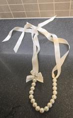 Parelketting en armband met steentje, Ophalen of Verzenden, Zo goed als nieuw