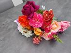 Pakket gekleurde kunstbloemen, Ophalen, Gebruikt