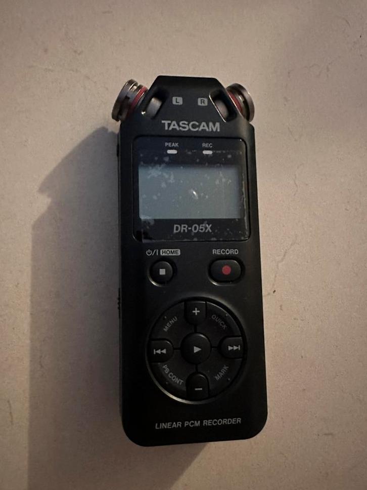 ️ TASCAM DR-05X — NIEUWE PCM-audiorecorder, Audio, Tv en Foto, Bandrecorder, Bandrecorder, Ophalen