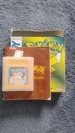 Pokémon yellow Nintendo gameboy, doosje plus boekje, Verzenden, Zo goed als nieuw