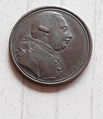 Medal - George III King of Great Britain 1773 beschikbaar voor biedingen