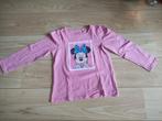 Longsleeve Minnie/strik maat 128, Kinderen en Baby's, Kinderkleding | Maat 128, Gebruikt, C&A, Meisje, Ophalen of Verzenden