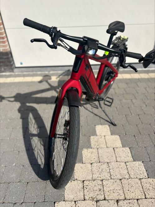 Stromer ST3 Pinion (First Edition, Rood) - 2022/Medium size, Fietsen en Brommers, Fietsen | Heren | Herenfietsen, Gebruikt, Overige merken