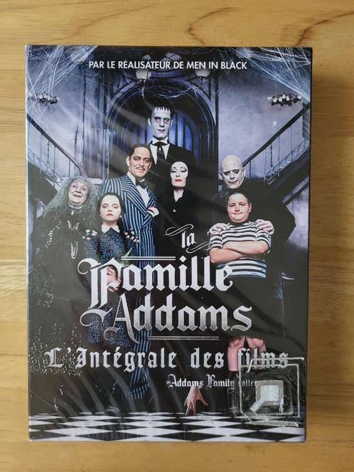 Coffret DVD intégrale films La Famille Addams (neuf), Cd's en Dvd's, Dvd's | Komedie, Nieuw in verpakking, Overige genres, Boxset