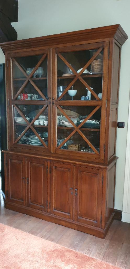 Buffetkast eikenhout, Huis en Inrichting, Kasten | Buffetkasten, Zo goed als nieuw, Met deur(en), Met plank(en), Eikenhout, Ophalen